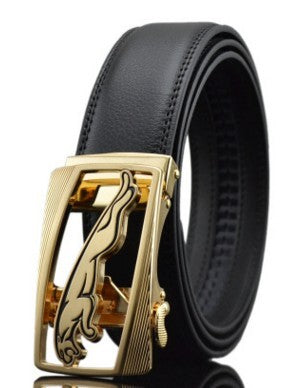 Automatic Buckle Leather Belts - MBM INTERNATIONAL HOLDING