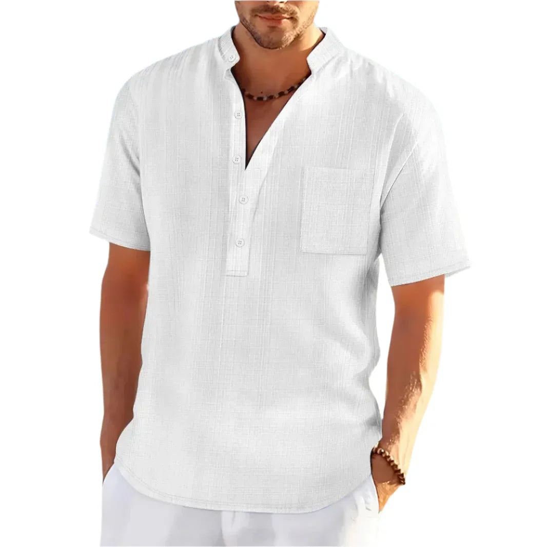 Short Sleeve Loose Leisure Vacation - MBM INTERNATIONAL HOLDING