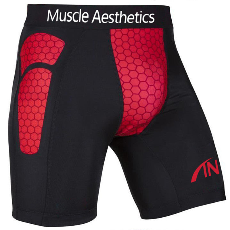 Men's Quick Dry Gyms Summer Fitness Sport Leggings Slim Shor