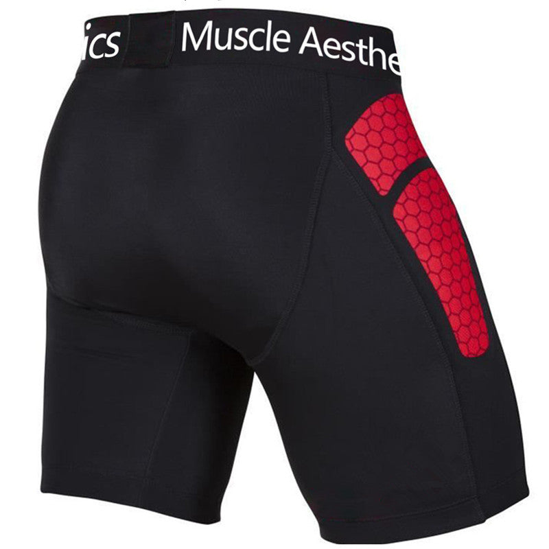 Men's Quick Dry Gyms Summer Fitness Sport Leggings Slim Shor