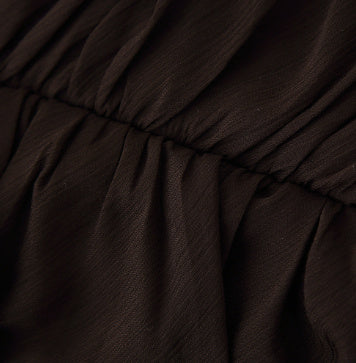 Summer Translucent Pleated Skirt