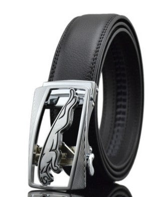 Automatic Buckle Leather Belts - MBM INTERNATIONAL HOLDING
