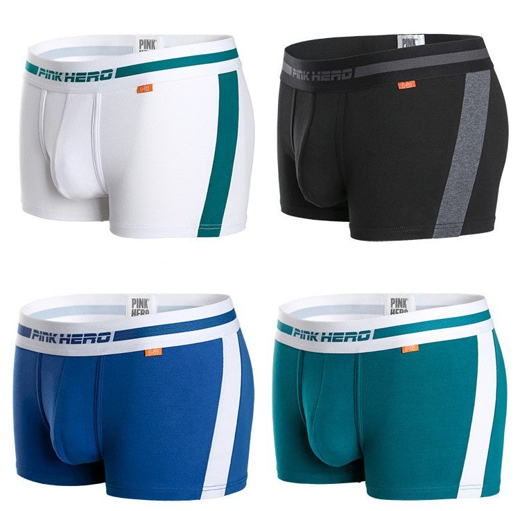 Simple Breathable Sports Cotton Men's Panties