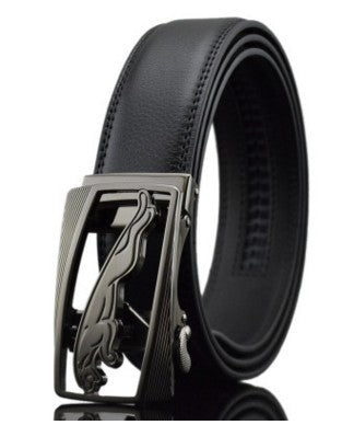 Automatic Buckle Leather Belts - MBM INTERNATIONAL HOLDING
