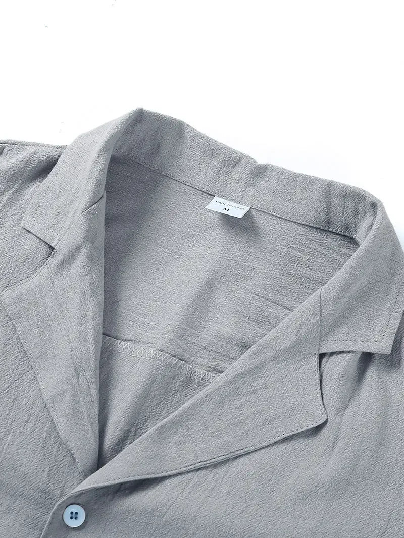 Short Sleeve Beach Shirt Summer - MBM INTERNATIONAL HOLDING