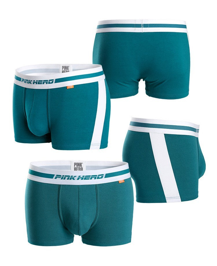 Simple Breathable Sports Cotton Men's Panties