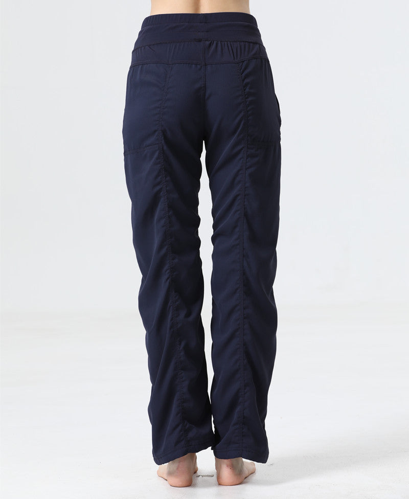 Women's Mid Waist Casual Slimming Workout Pants