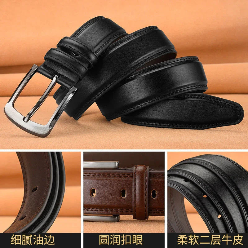 Cowhide Belt Leisure - MBM INTERNATIONAL HOLDING